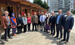 Rize İl Milli Eğitim Müdürü Sayın Yusuf Tüfekçi, Çayeli Belediyesi Kültür Sokağı'nı ziyaret etti