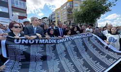 CHP Genel Başkanı Özgür Özel, Soma Maden Şehitlerini Anma Yürüyüşü'nde Konuştu
