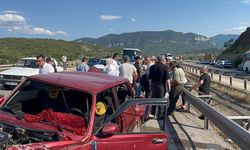 Karabük'te Meydana Gelen Trafik Kazasında 4 Kişi Yaralandı