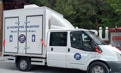 Vezirköprü Belediyesi'nden Semt Pazarlarına Mobil Tuvalet Hizmeti