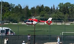 Yakakent’te Boğulma Tehlikesi Geçiren Çocuk Ambulans Helikopterle Hastaneye Sevk Edildi