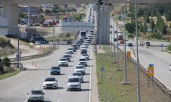 Bayram Öncesi Kırıkkale'de Trafik Yoğunluğu