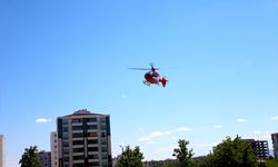 Diyarbakır'da Attan Düşen Kişi Ambulans Helikopterle Hastaneye Yetiştirildi