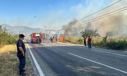 İzmir'deki Zirai Alan Yangını Kontrol Altına Alındı