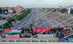 KOCAELİ - İsrail'in Gazze'ye yönelik saldırıları Kocaeli'de protesto edildi