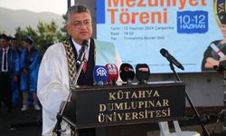 KÜTAHYA - DPÜ Rektörü Prof. Dr. Kızıltoprak'tan mezuniyet töreninde Filistin mesajı