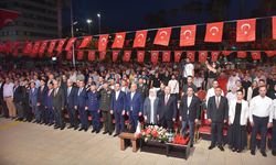 ADANA - Aladağ'da 15 Temmuz Demokrasi ve Milli Birlik Günü dolayısıyla yürüyüş yapıldı