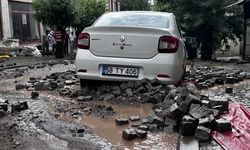 Giresun'da sağanak hasara yol açtı