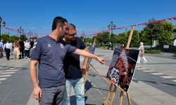 Spor muhabirlerinin bir yıl boyunca çektiği Samsunspor fotoğrafları sergilendi