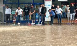 GİRESUN - Sağanak hasara neden oldu