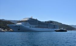 Marmaris’e MSC Divina Kruvaziyeriyle 4 Bin 300 Turist Geldi