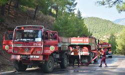 ANTALYA - Serik ilçesindeki orman yangını kontrol altına alındı