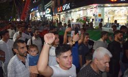 BATMAN - Heniyye suikastı Batman'da düzenlenen yürüyüşle protesto edildi