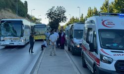 İSTANBUL - Üsküdar'da İETT otobüsüne çarpan şehirlerarası yolcu otobüsündeki 3 kişi yaralandı