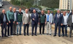 Giresun Valisi Serdengeçti, hizmete giren köprülerde incelemelerde bulundu