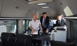 Kastamonu'da "mobil göç noktası" aracı hizmet vermeye başladı