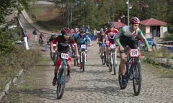 Rize'de Uluslararası MTB Cup Dağ Bisikleti Yarışları yapıldı