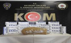 Bayburt'ta 10 bin makaron ve kaçak tütün ele geçirildi