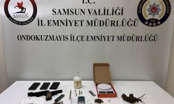 Samsun'da uyuşturucu operasyonunda 2 kişi yakalandı