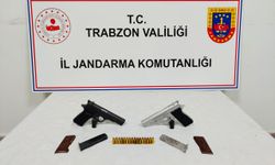 Trabzon'da kaçak silah operasyonunda 2 kişi yakalandı