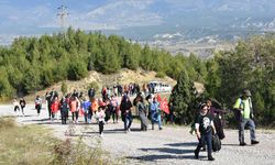 Boyabat'ta 101. Yıl Cumhuriyet Doğa Yürüyüşü yapıldı