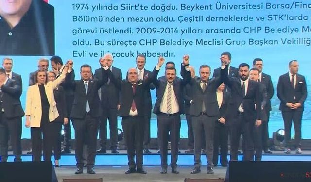 Cumhuriyet Halk Partisi (CHP), İstanbul'da 39 ilçe belediye başkan adayını Haliç Kongre Merkezi'nde gerçekleştirilen bir