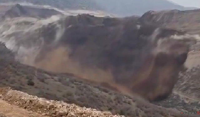 Erzincan İliç'teki Altın Madeninde Toprak kayması: Kurtarma Çalışmaları Başladı
