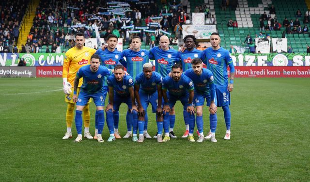 Çaykur Rizespor: 3 - Gaziantep FK: 1  Spor maç sonucu