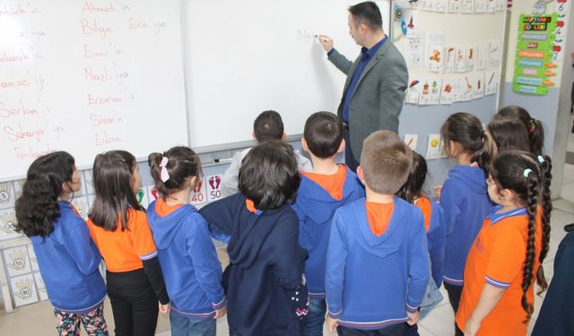 Havza'da ilkokul öğrencilerinden Kültürel Miras Sergisi