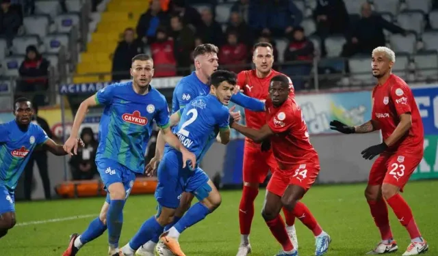 Siltaş Yapı Pendikspor 2-1  Çaykur Rizespor maç sonucu