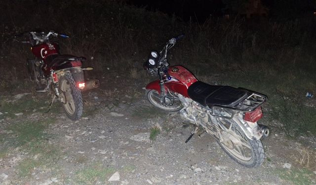 Samsun'da plakasız motosikletlere yönelik uygulama yapıldı