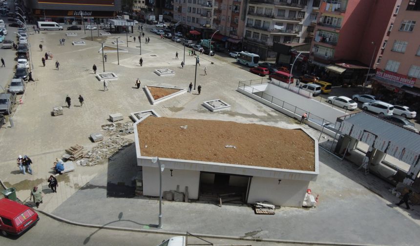 Rize'de Çamlıbel Mahallesi'ne modern dokunuş